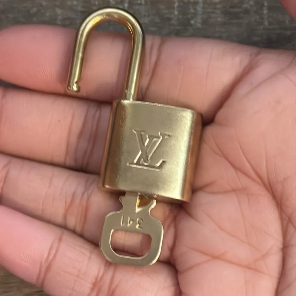 Louis vuitton brass lockset #341